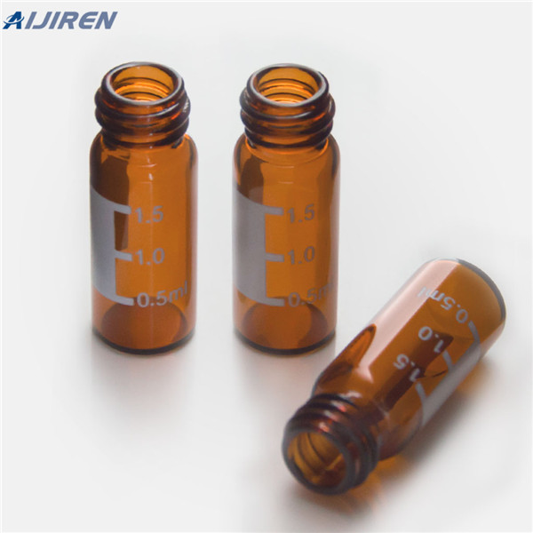 Iso9001 1.5ml chromatography vials with writing space manufacturer